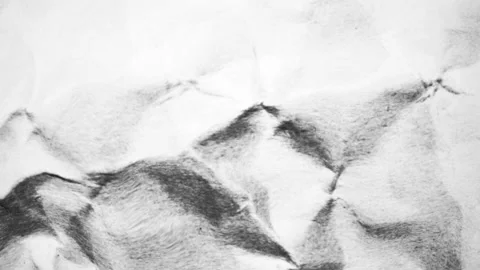 Loop of Grunge black and white paper flow Stock Footage 199173763