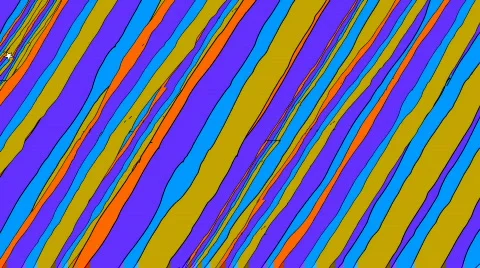 Loop HD blue yellow orange cartoon stars fly Comet Stock Footage 565055