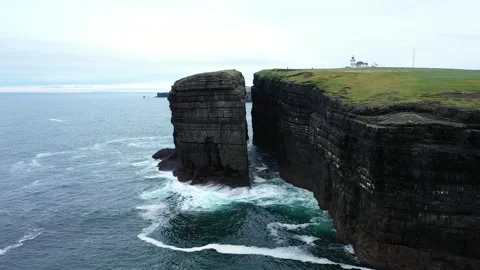 Loop head, county clare, ireland Stock Footage 171811622