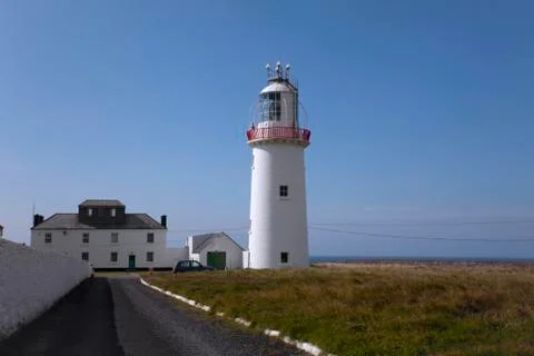 Loop Head Lighthouse. Stock Photos