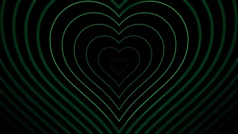 Loop Heart background animation Video Stock Footage 264655921