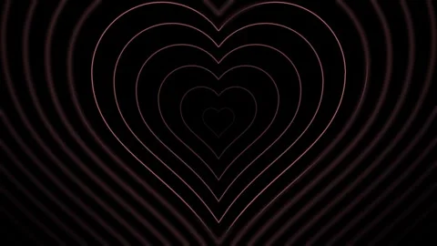 Loop Heart background animation Video Stock Footage 264655973