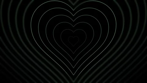 Loop Heart background animation Video Stock Footage 264655979