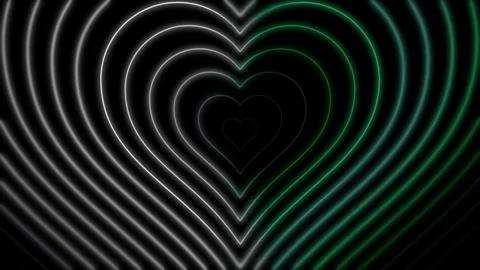 Loop Heart background animation Video Stock Footage 264656065