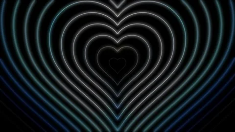 Loop Heart background animation Video Stock Footage 264656197