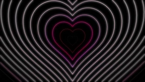 Loop Heart background animation Video Stock Footage 264656198