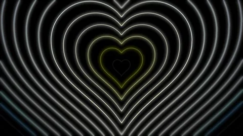 Loop Heart background animation Video Stock Footage 264656200