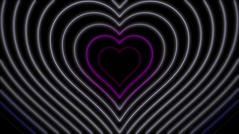 Loop Heart background animation Video Stock Footage 264656268