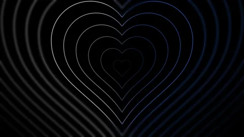 Loop Heart background animation Video Stock Footage 264656314