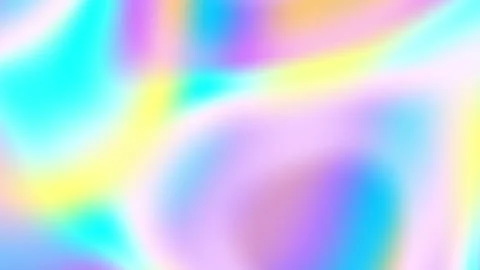 Loop of holographic texture with neon and pastel gradient colors. Blur soft Stock Footage 337351880