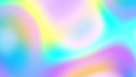 Loop of holographic texture with neon and pastel gradient colors. Blur soft Stock Footage 337351940