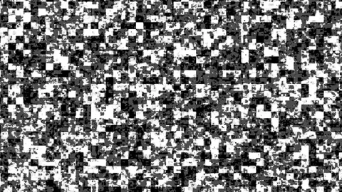 A loop of images resembling television static. Stock Footage 329041432