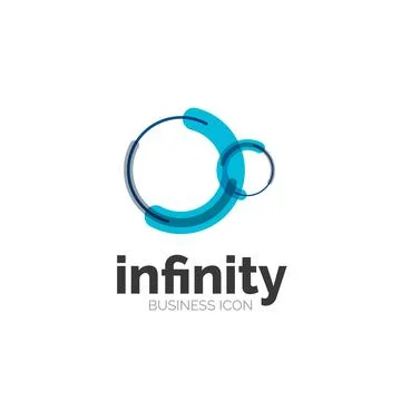 Loop, infinity business icon Stock Illustration