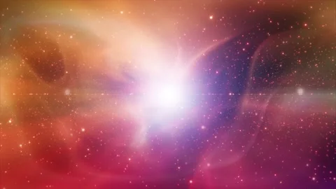 Loop journey through the space colourful nebula Vídeos de archivo 229764567