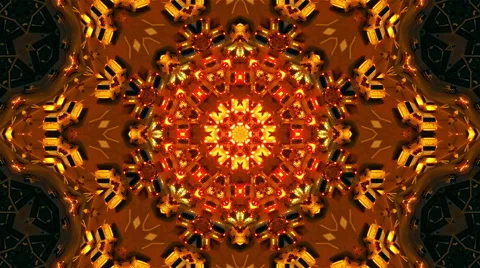 Loop kaleidoscope background Stock Footage 55249066