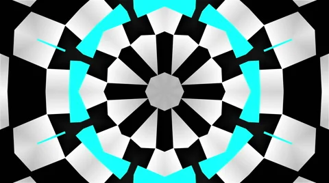 Loop kaleidoscope background Stock Footage 55249176
