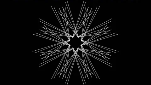 Loop Kaleidoskop Mandala 20 8fold Stock Footage 197995849