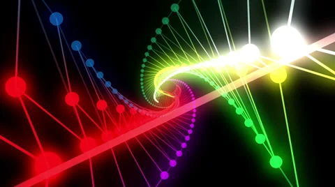 Loop light cube with alpha Stock-Footage 33851248