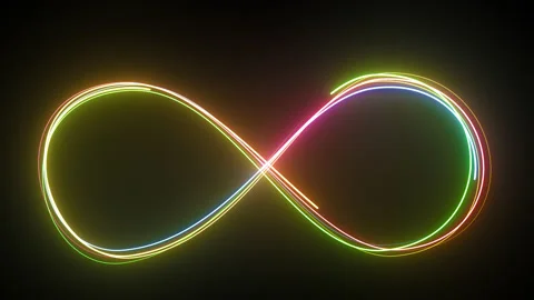 Loop lines colorful design. Stock Footage 131848773