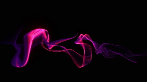 Loop of mesh neon pink blue wave 스톡 동영상 193239547