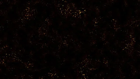 Loop messy gold particles animation Stock-Footage 301976937
