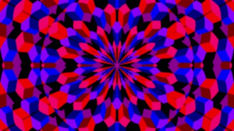 Loop motion and colorful neon lights pattern Stock Footage 161665933