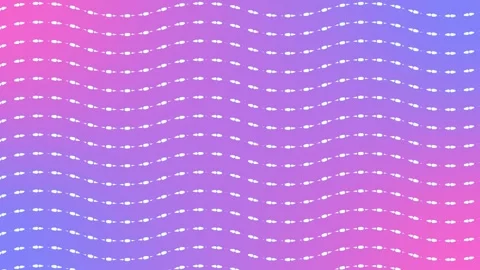 Loop Motion Background with waving lines Stock Footage 320988460