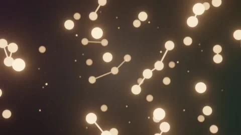 Loop motion blinking network connection with plexus effect Background 2 Видео 165529723