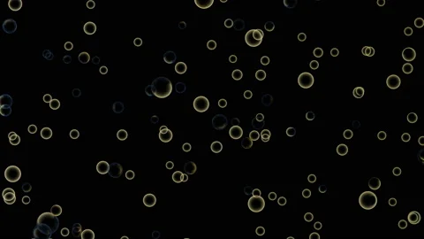 Loop motion bubbles Stock Footage 133325857