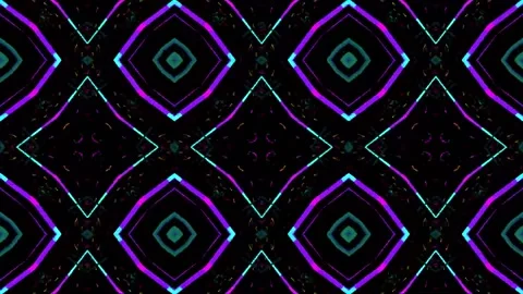 Loop motion colorful geometric pattern 5 Stock Footage 161498816