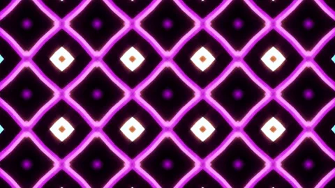 Loop motion colorful geometric pattern lights Stock Footage 164810837
