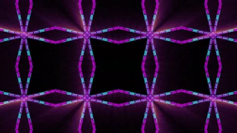Loop motion colorful kaliedoscope lights abstract background 5 스톡 동영상 165108982