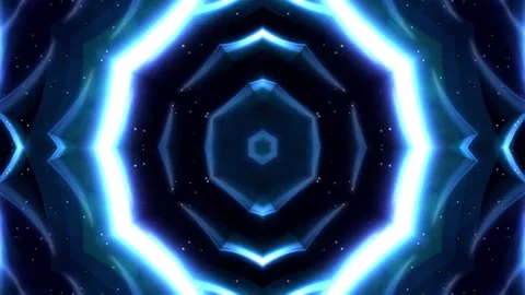 Loop motion colorful lights are moving and glowing 8 Video stock 162743611