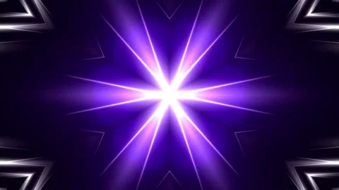 Loop motion colorful lights are moving and glowing in pattern 4 Stock-Footage 162743723