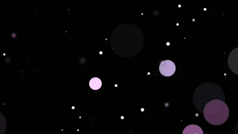 Loop motion colorful lights particles are moving and glowing Stock Footage 164810518