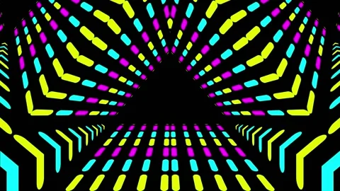 Loop motion colorful neon led lights are moving and glowing9 Stock Footage 164139684