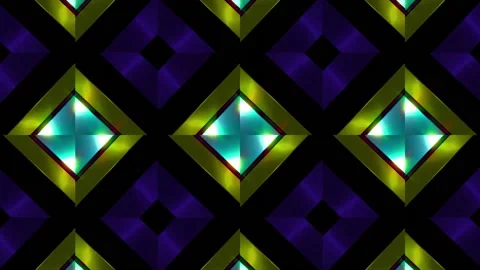 Loop motion colorful neon lights are moving glowing and coloful Stock Footage 160574942