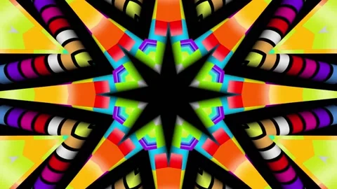 Loop motion Colorful neon lights moving in pattern Stock Footage 161111020