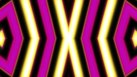 Loop motion colorful neon lights are moving and glowing  8 Stock-Footage 162743777