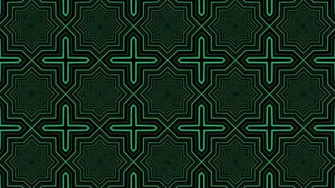 Loop motion colorful star shape lights pattern3 Stock Footage 164810286