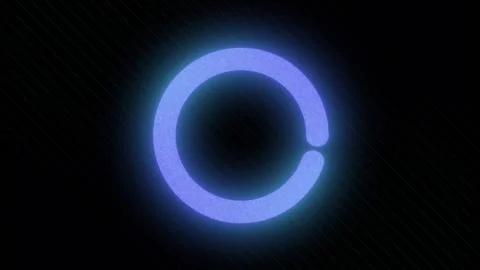 Loop motion graphic background. the loading wheel Stock Footage 303272598