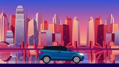 Loop motion hong Kong city driving 스톡 동영상 161927121
