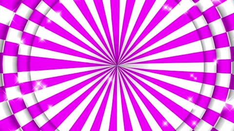 Loop motion pink and white circle pattern 스톡 동영상 161499103