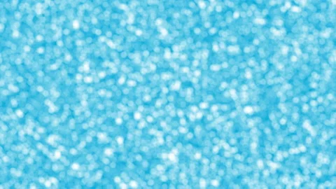 Loop motion white bokeh particles on blue background. Stock Footage 205171612