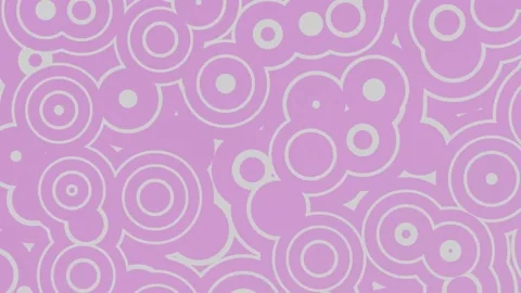Loop motion white geometric circle with seamless purple Background abstract Stock-Footage 165393657