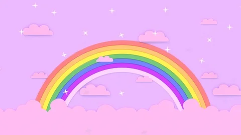 Loop movement of 3d graphic background, illustration paper cut for Christmas and Stock Footage 121677024