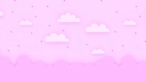 Loop movement of 3d graphic background, illustration paper cut for Christmas and Stock Footage 121677046