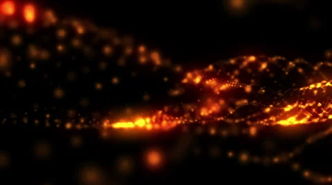 Loop moving abstract form Video stock 33851408