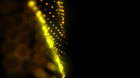 Loop moving  the aray particles 2 Video stock 33851497