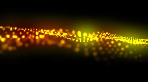 Loop moving  the aray particles Stock-Footage 33851454